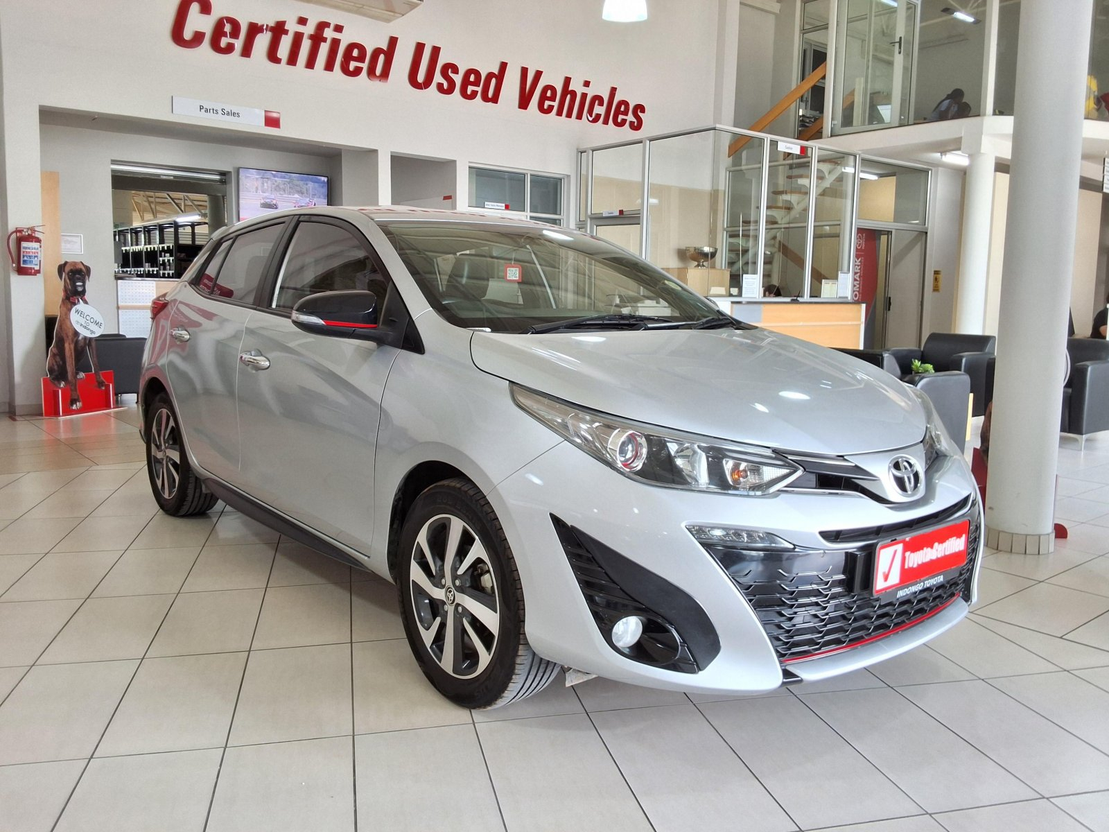 Lyalonga Toyota Yaris atulanditha mo Namibia