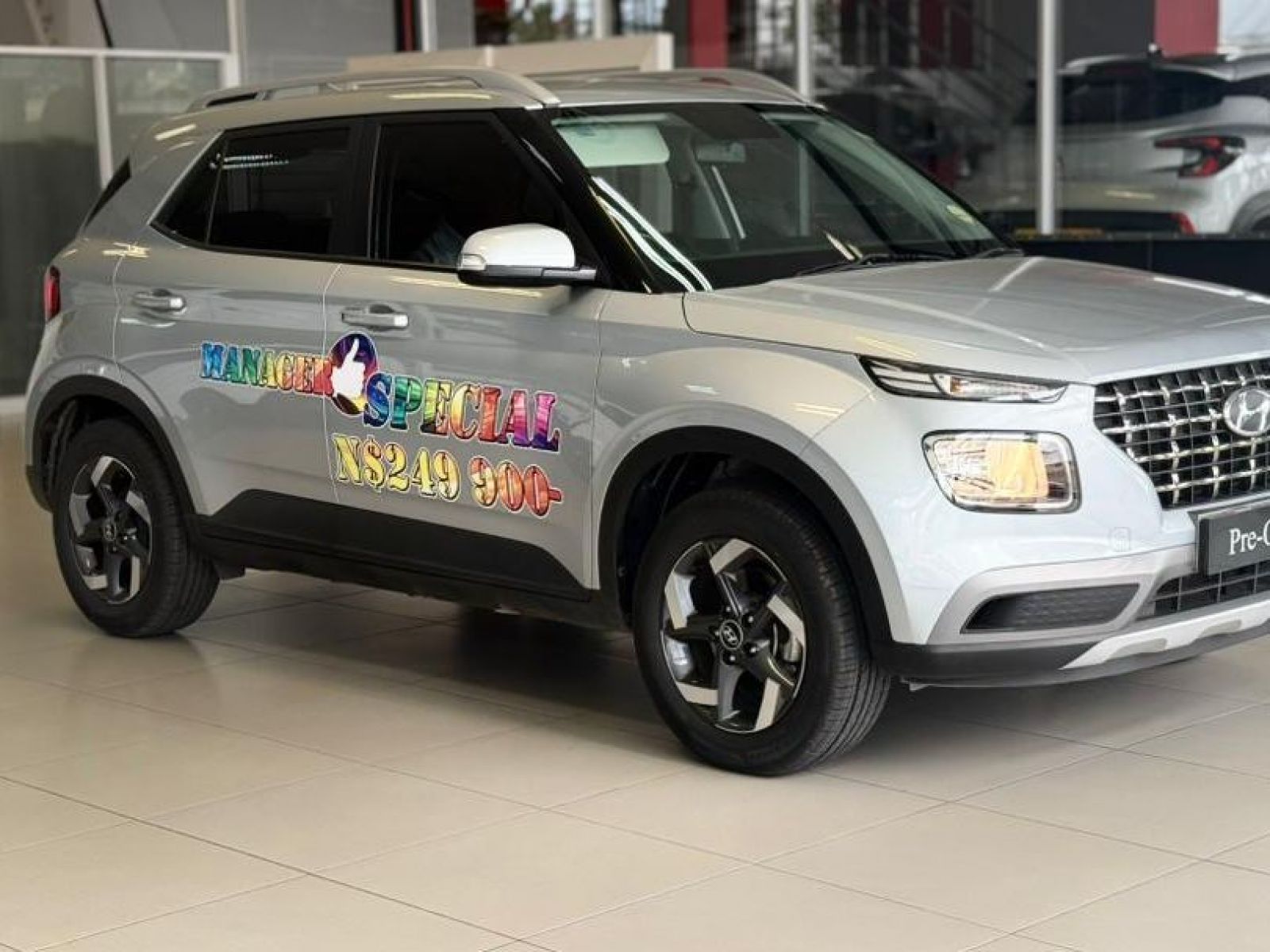 Lyalonga Hyundai Venue atulanditha mo Namibia