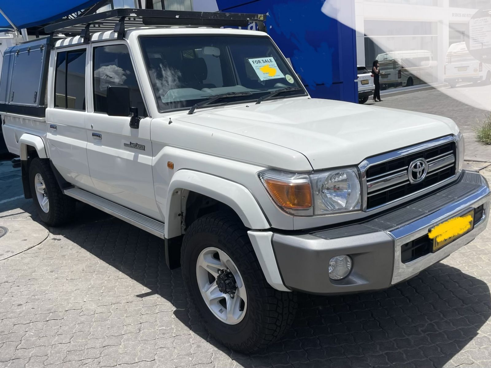 Lyalonga Toyota Land Cruiser atulanditha mo Namibia
