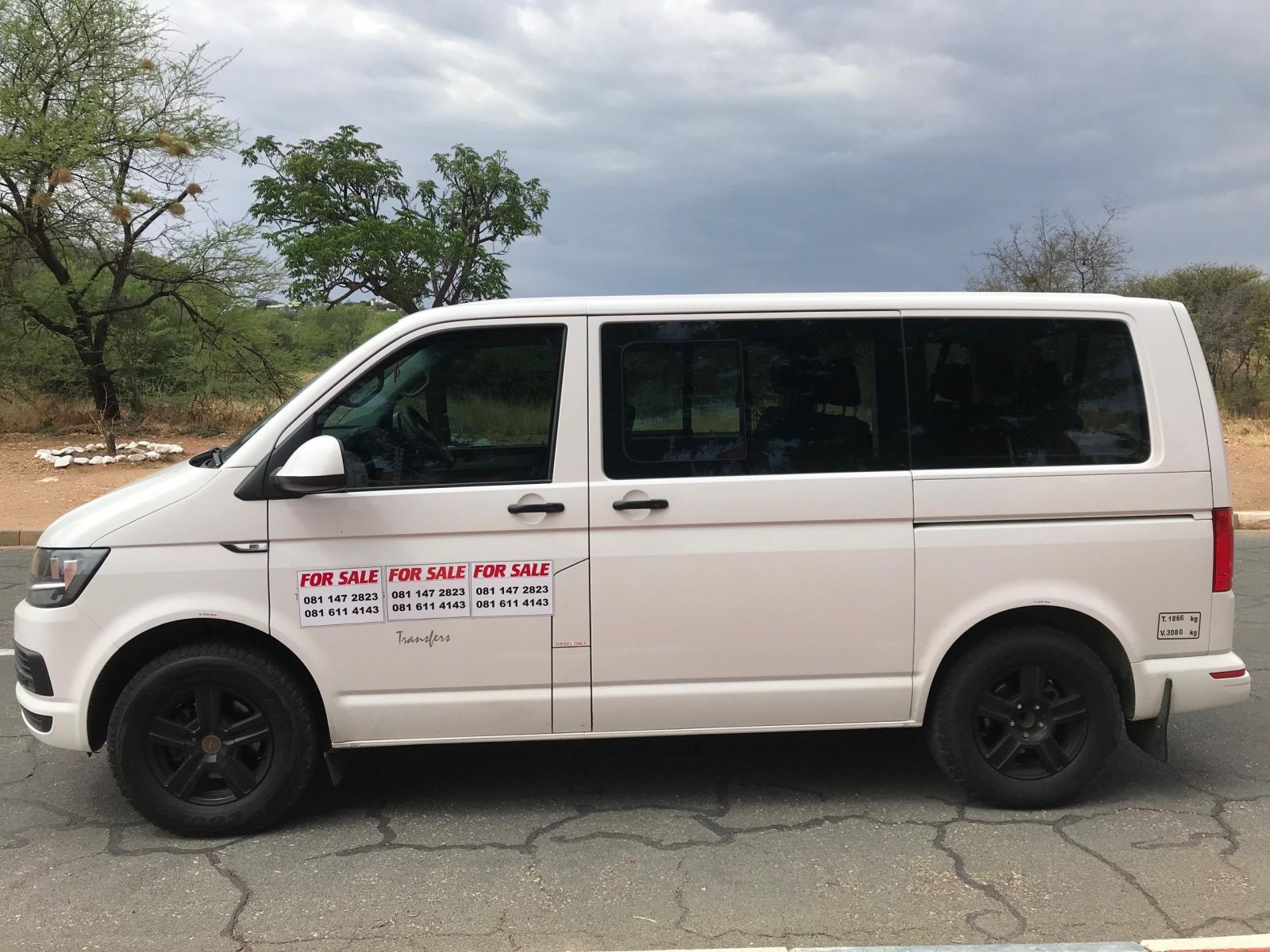 Lyalonga Volkswagen Kombi atulanditha mo Namibia