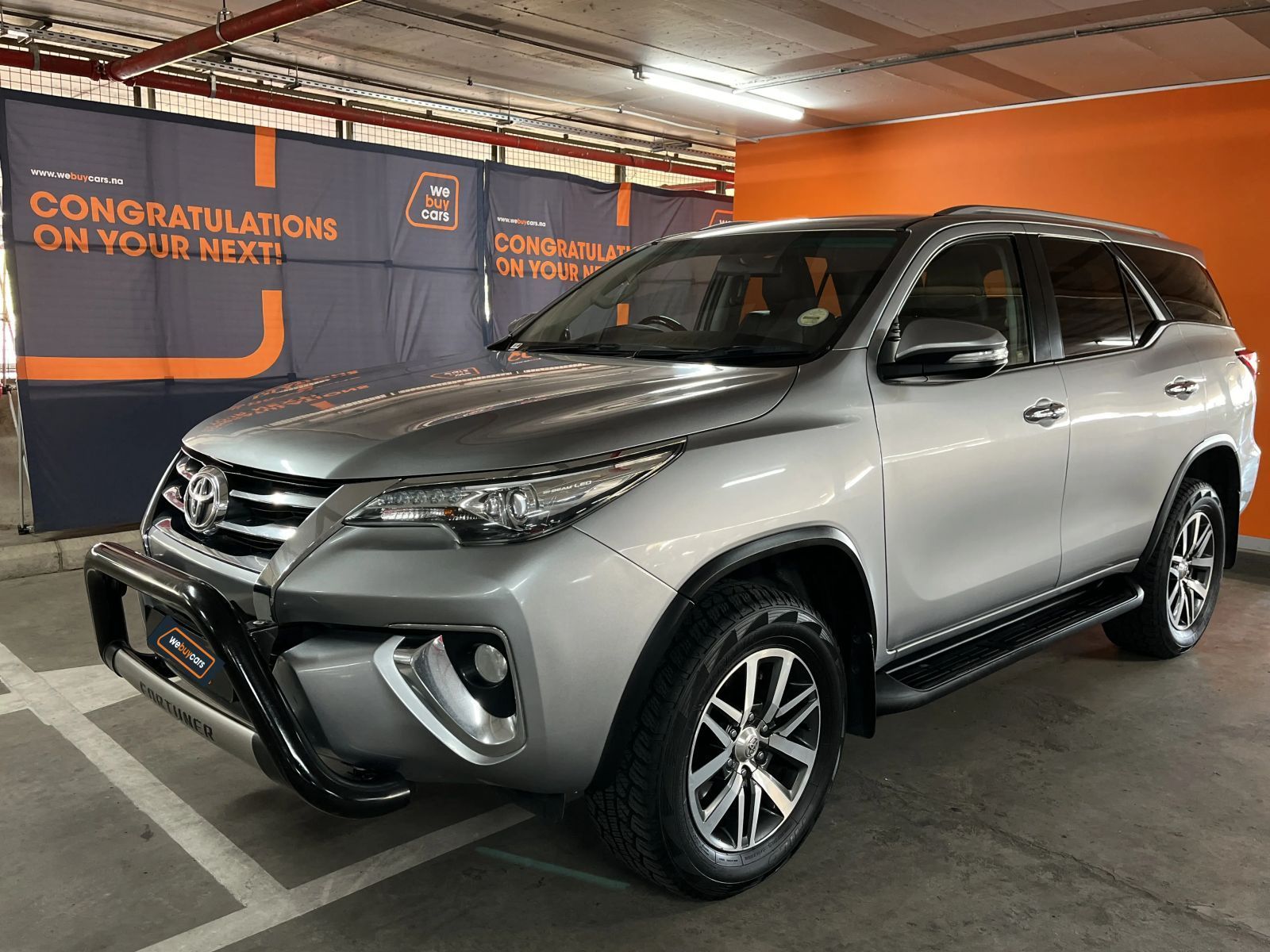 Lyalonga Toyota Fortuner atulanditha mo Namibia