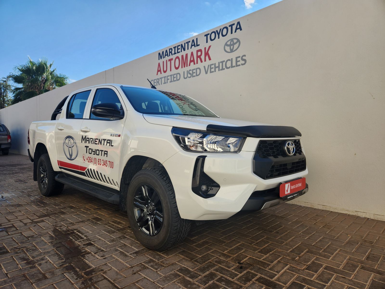 Lyalonga Toyota Hilux atulanditha mo Namibia