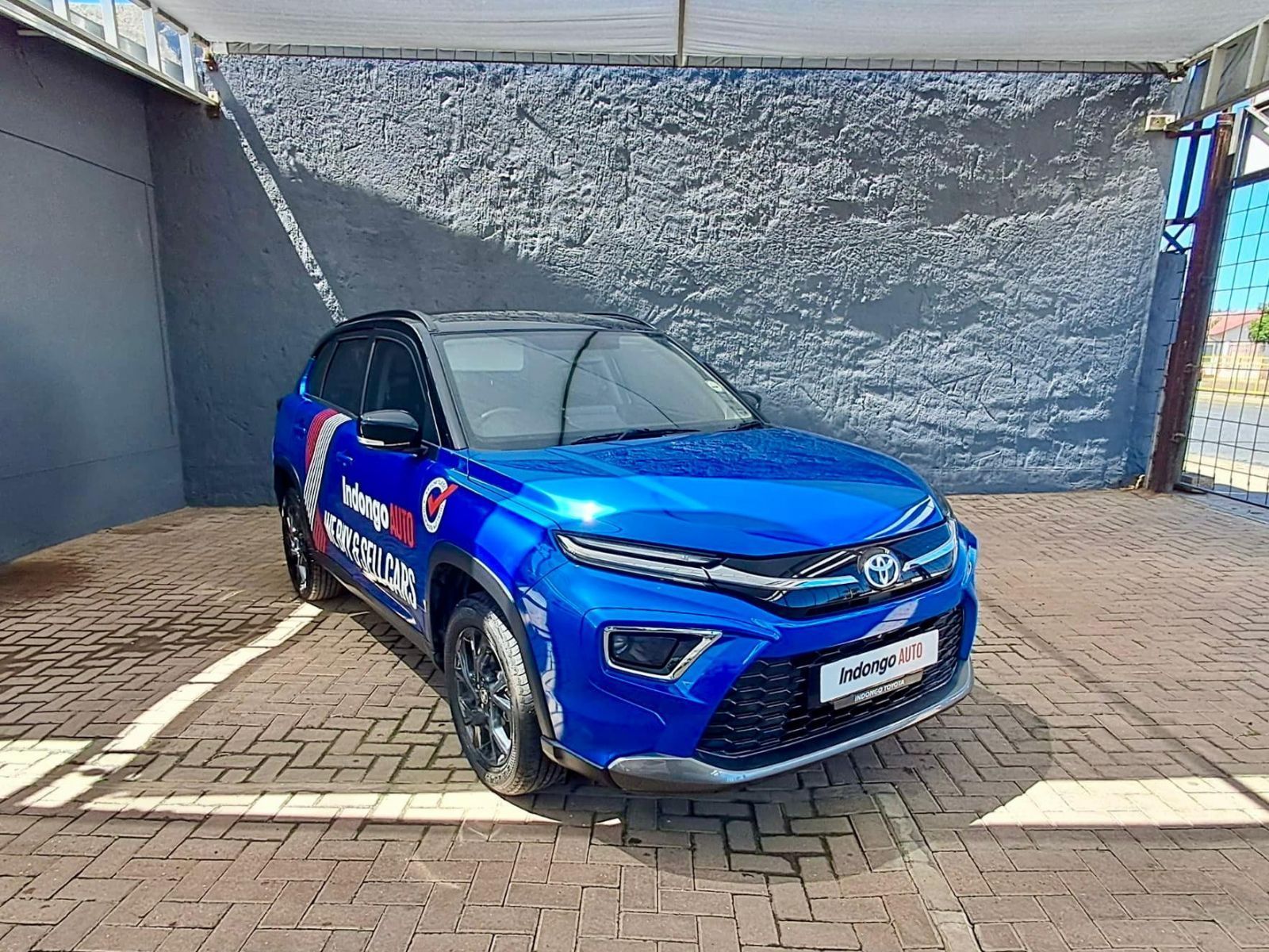 Lyalonga Toyota Urban Cruiser atulanditha mo Namibia