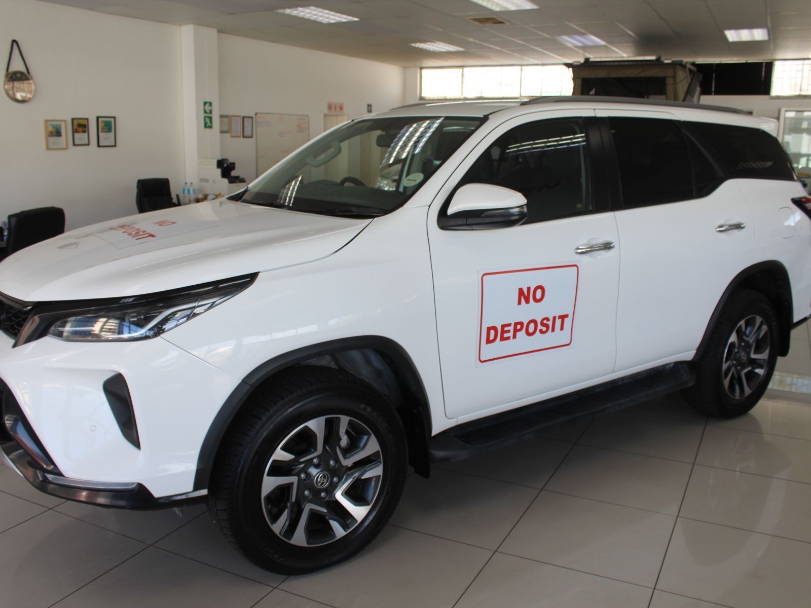 Lyalonga Toyota Fortuner atulanditha mo Namibia