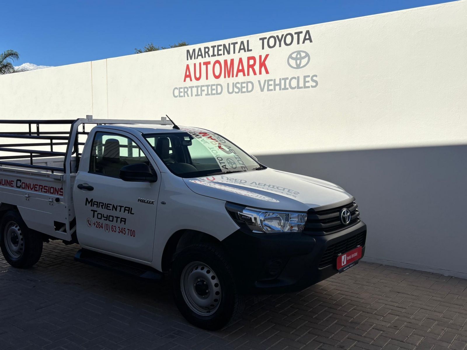 Lyalonga Toyota Hilux atulanditha mo Namibia