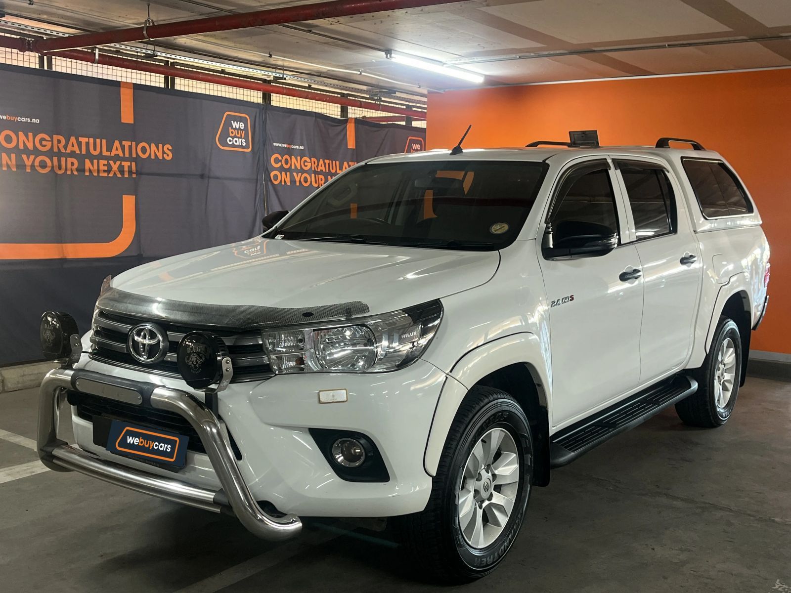 Lyalonga Toyota Hilux atulanditha mo Namibia