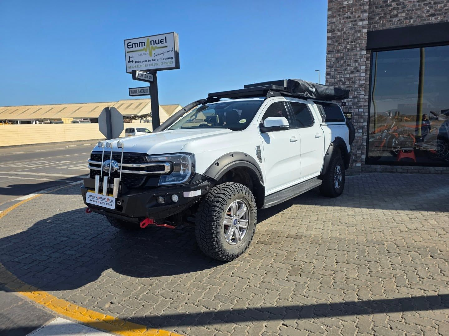 Lyalonga Ford Ranger atulanditha mo Namibia