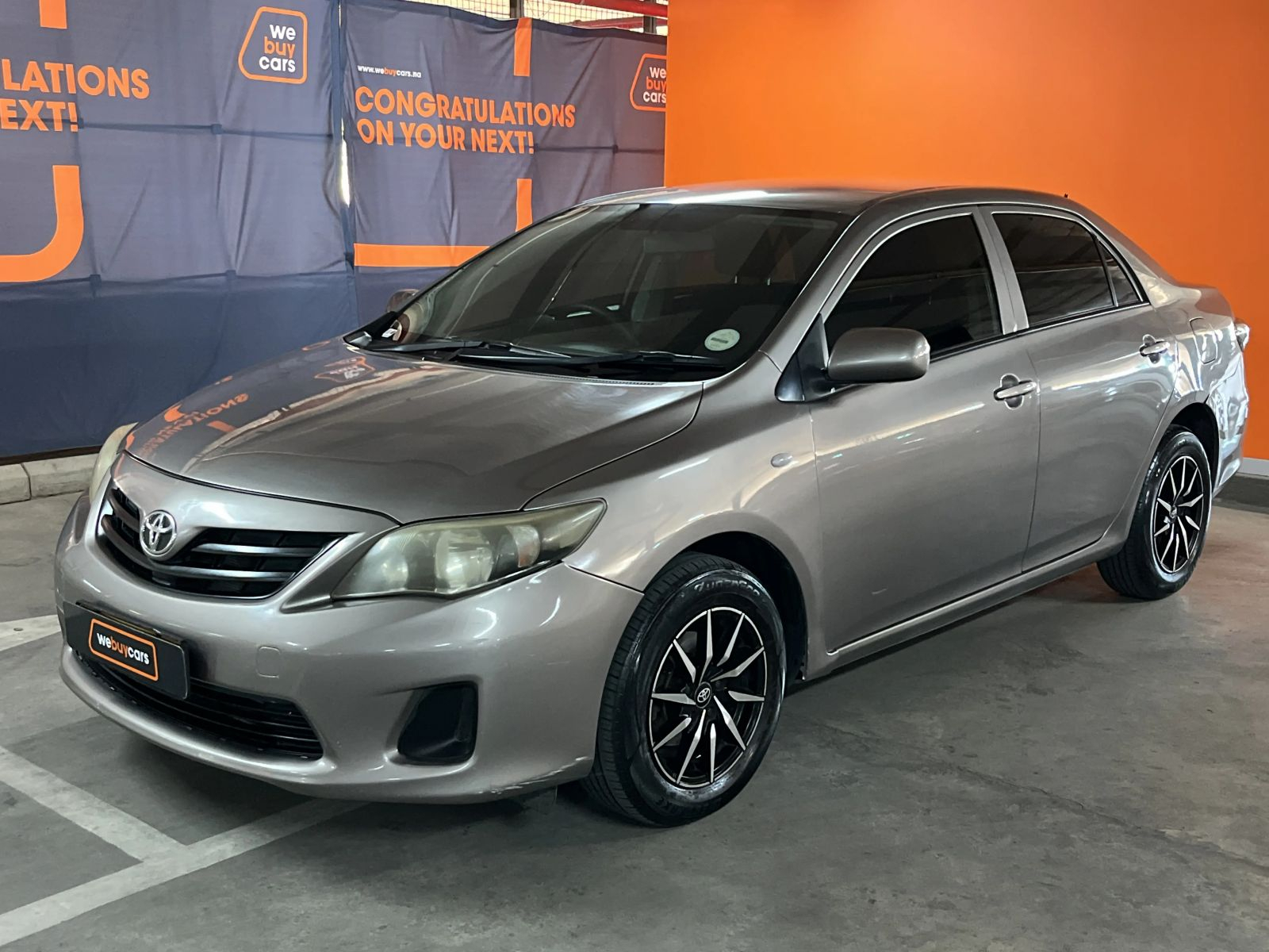 Lyalonga Toyota Corolla atulanditha mo Namibia