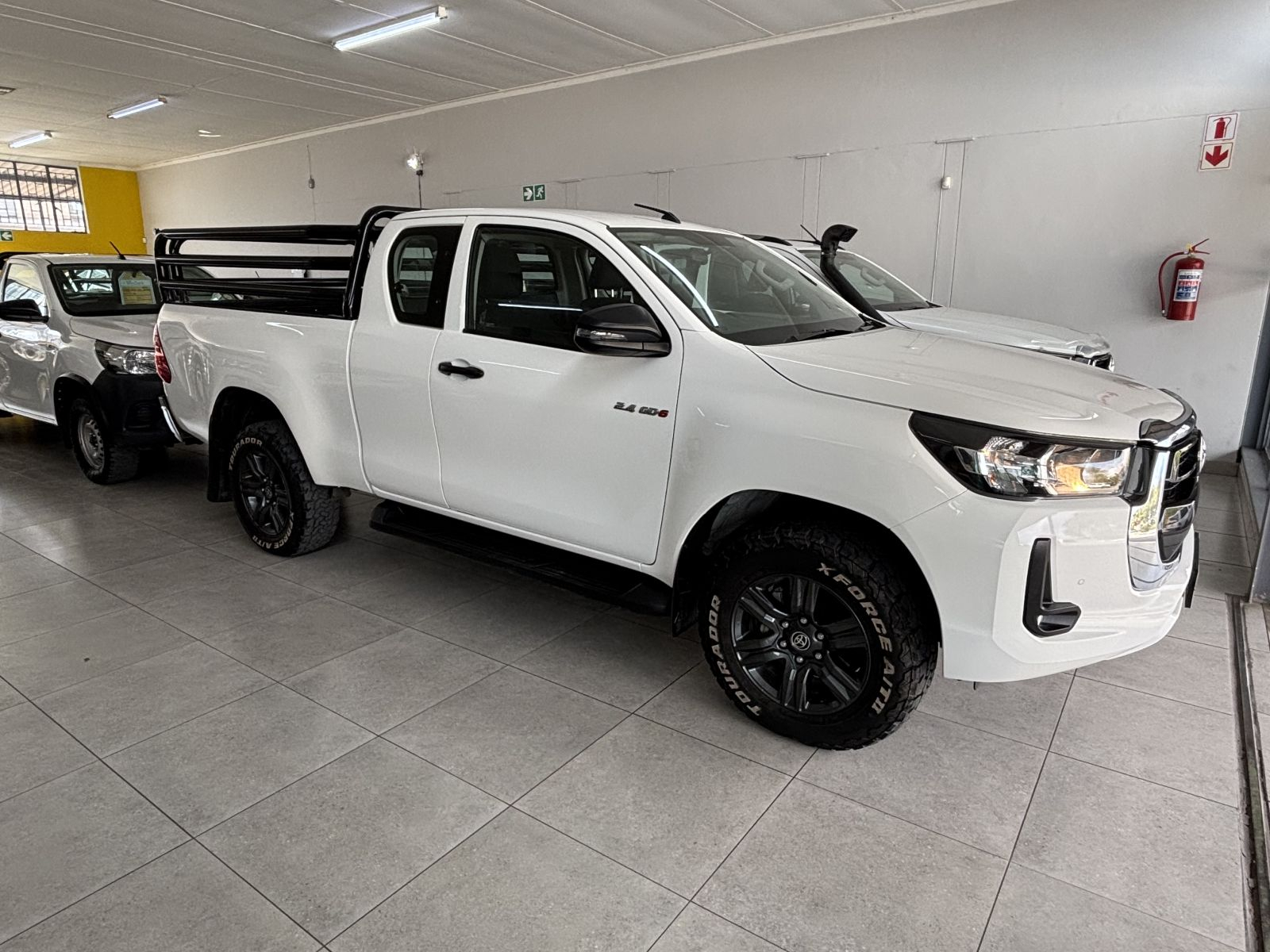 Lyalonga Toyota Hilux atulanditha mo Namibia