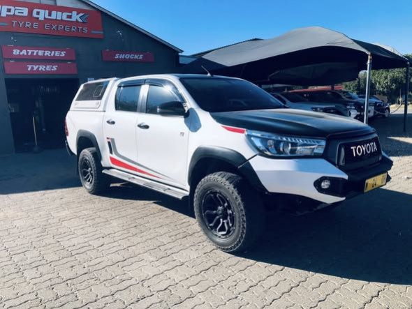 Lyalonga Toyota Hilux atulanditha mo Namibia