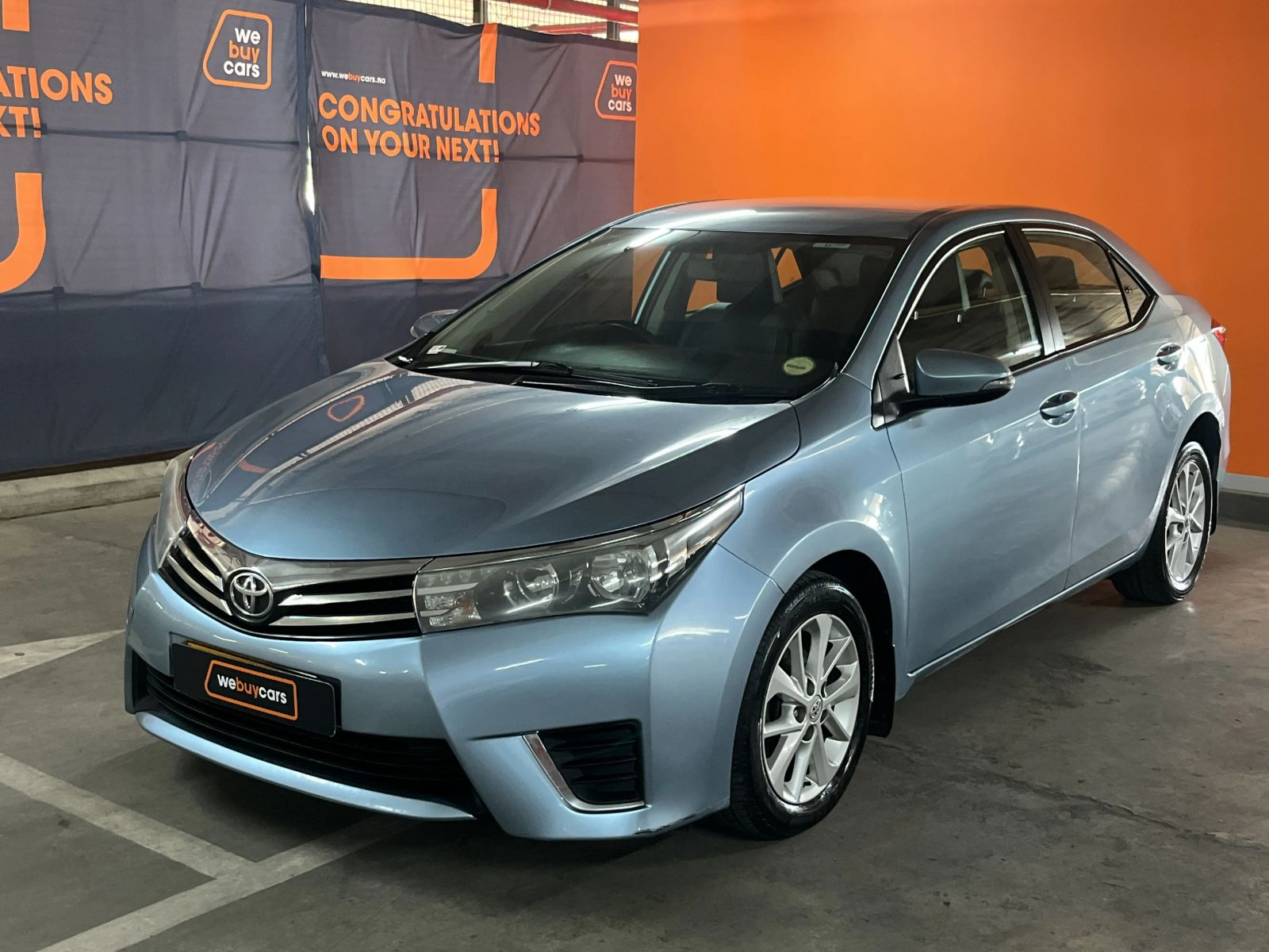 Lyalonga Toyota Corolla atulanditha mo Namibia
