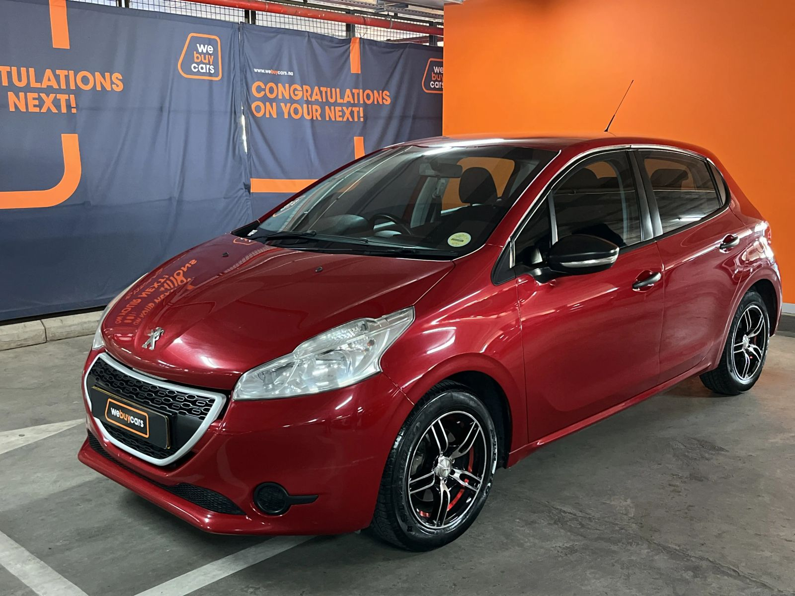 Lyalonga Peugeot 208 atulanditha mo Namibia