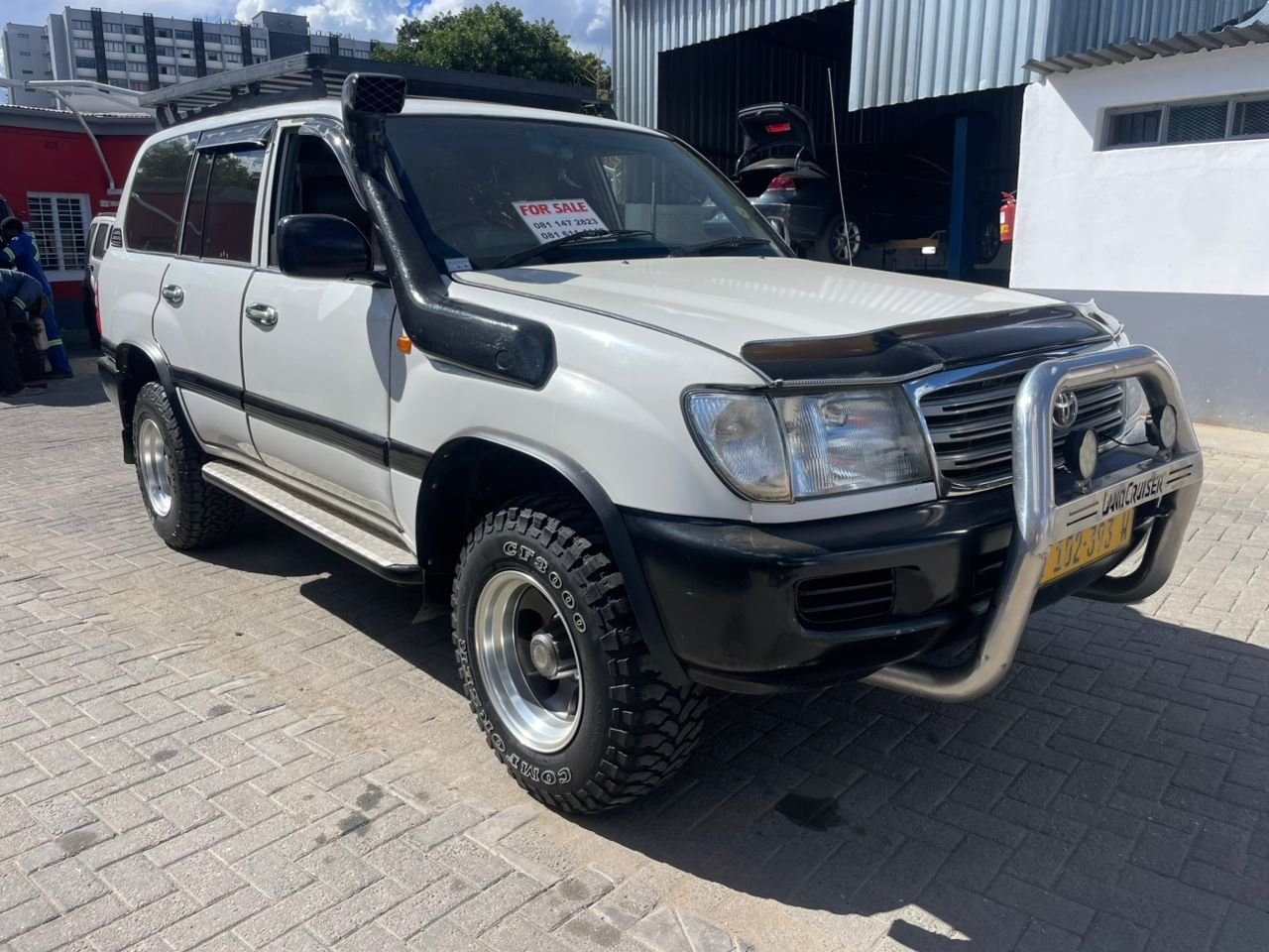 Lyalonga Toyota Land Cruiser atulanditha mo Namibia