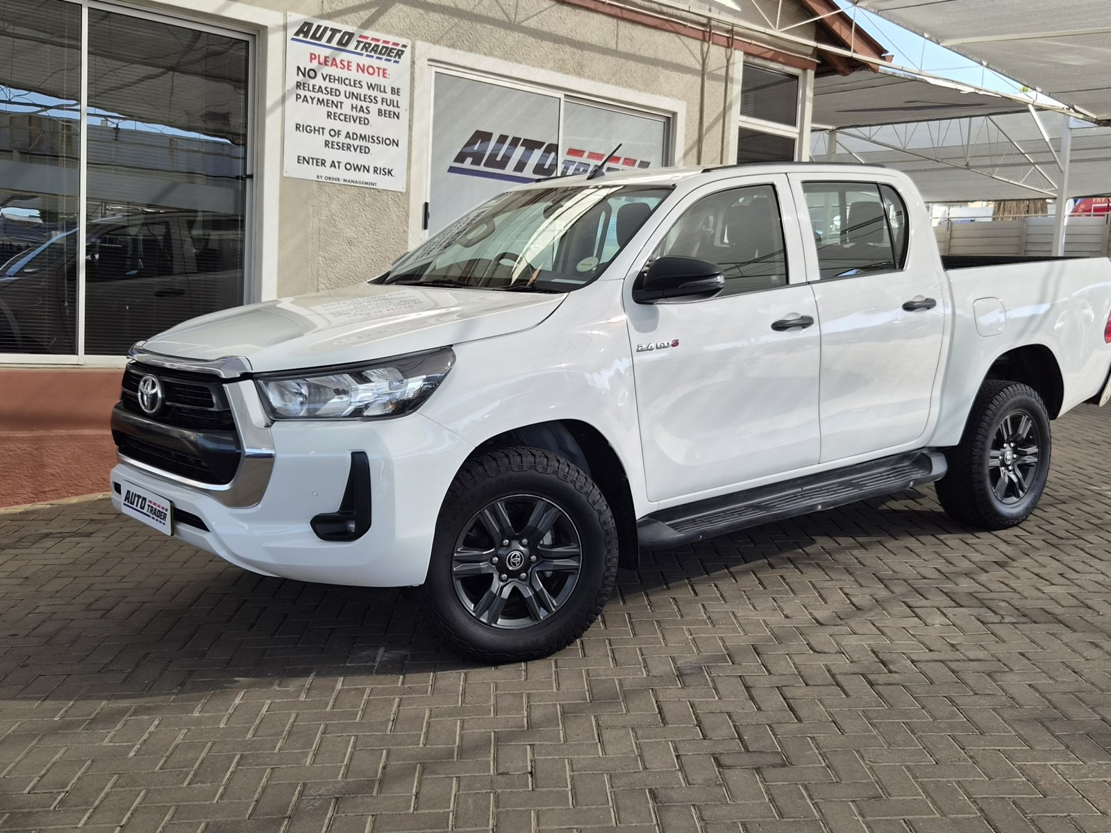 Lyalonga Toyota Hilux atulanditha mo Namibia