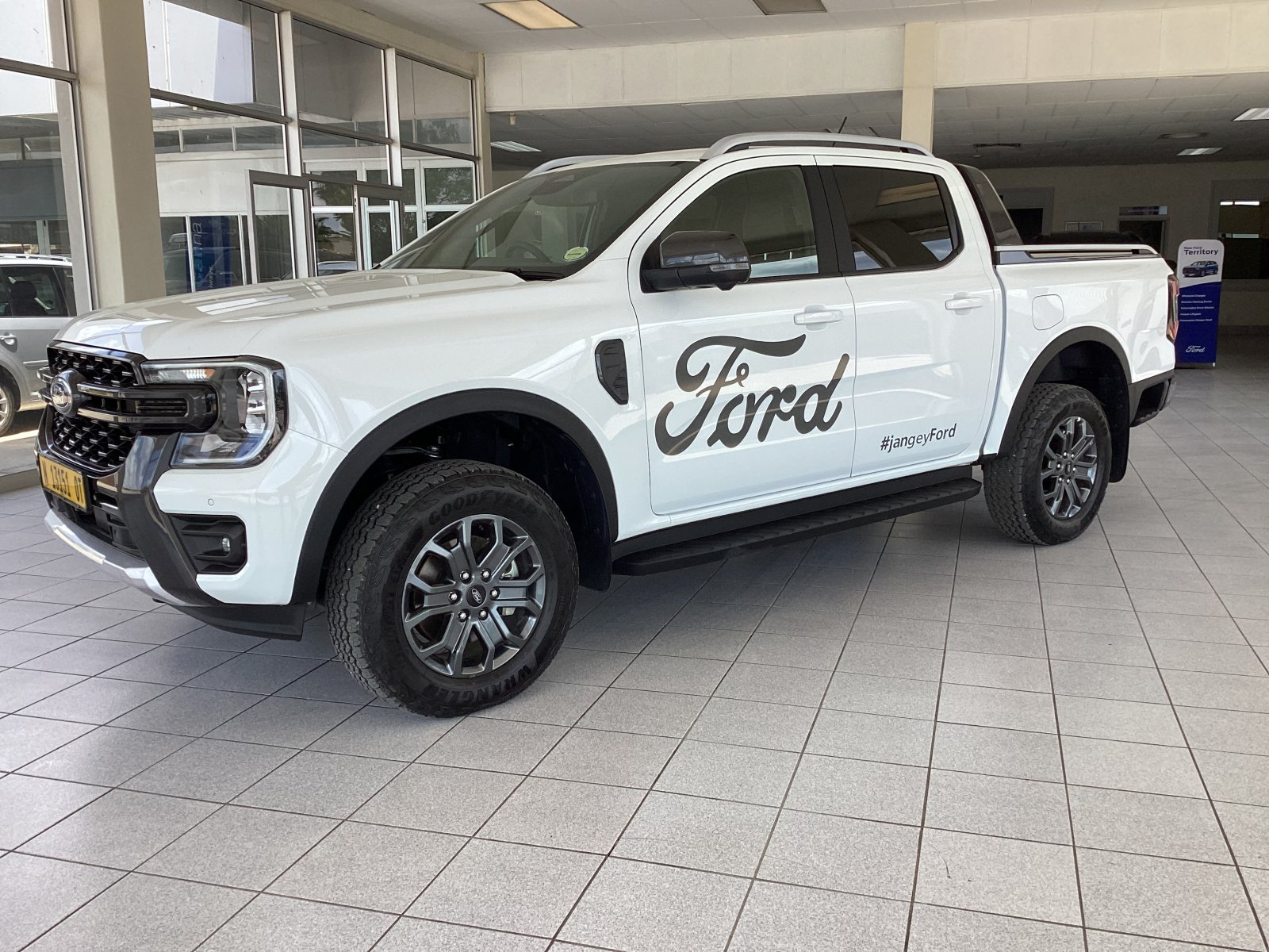 Lyalonga Ford Ranger atulanditha mo Namibia
