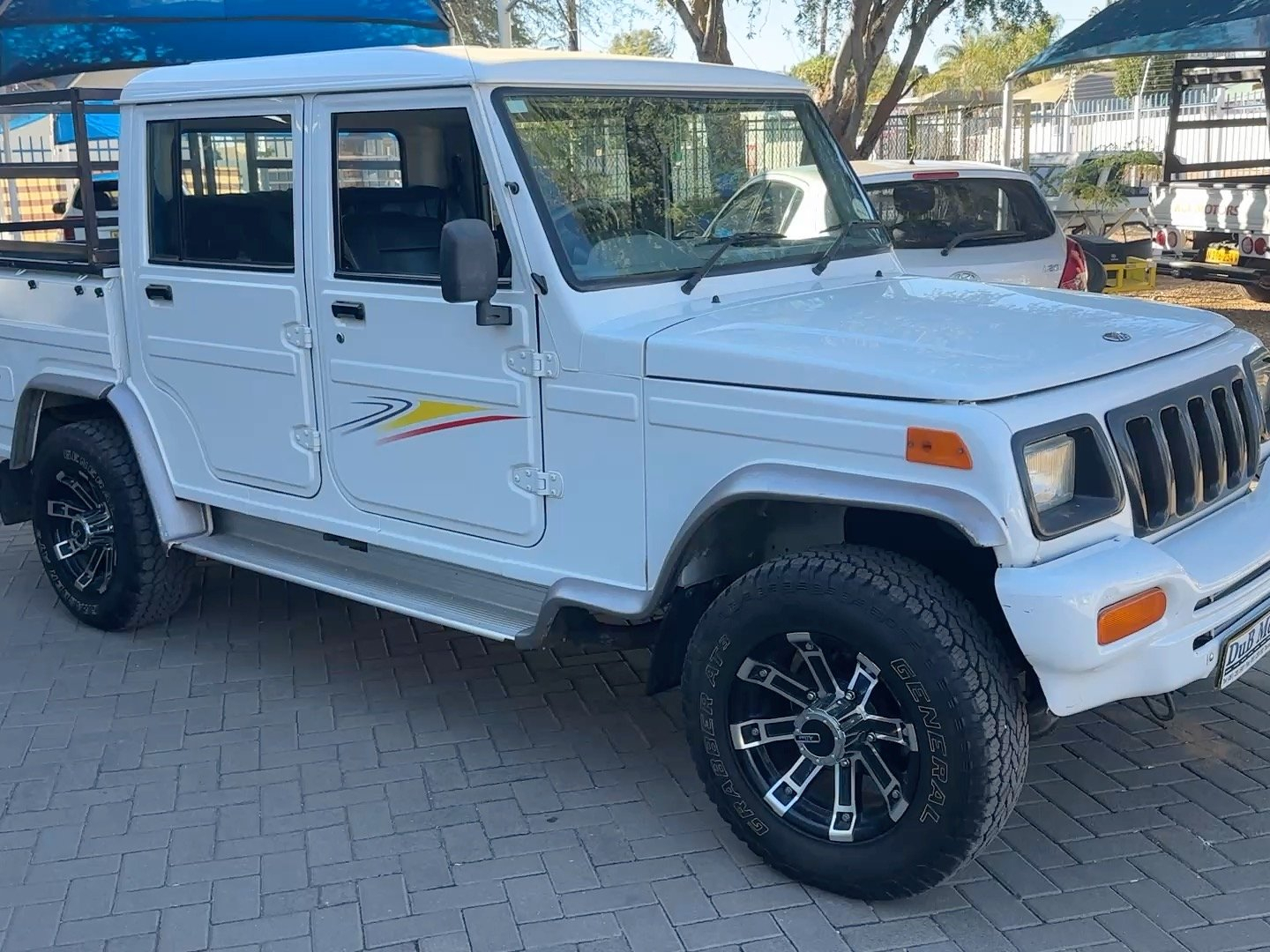 Lyalonga Mahindra Bolero atulanditha mo Namibia