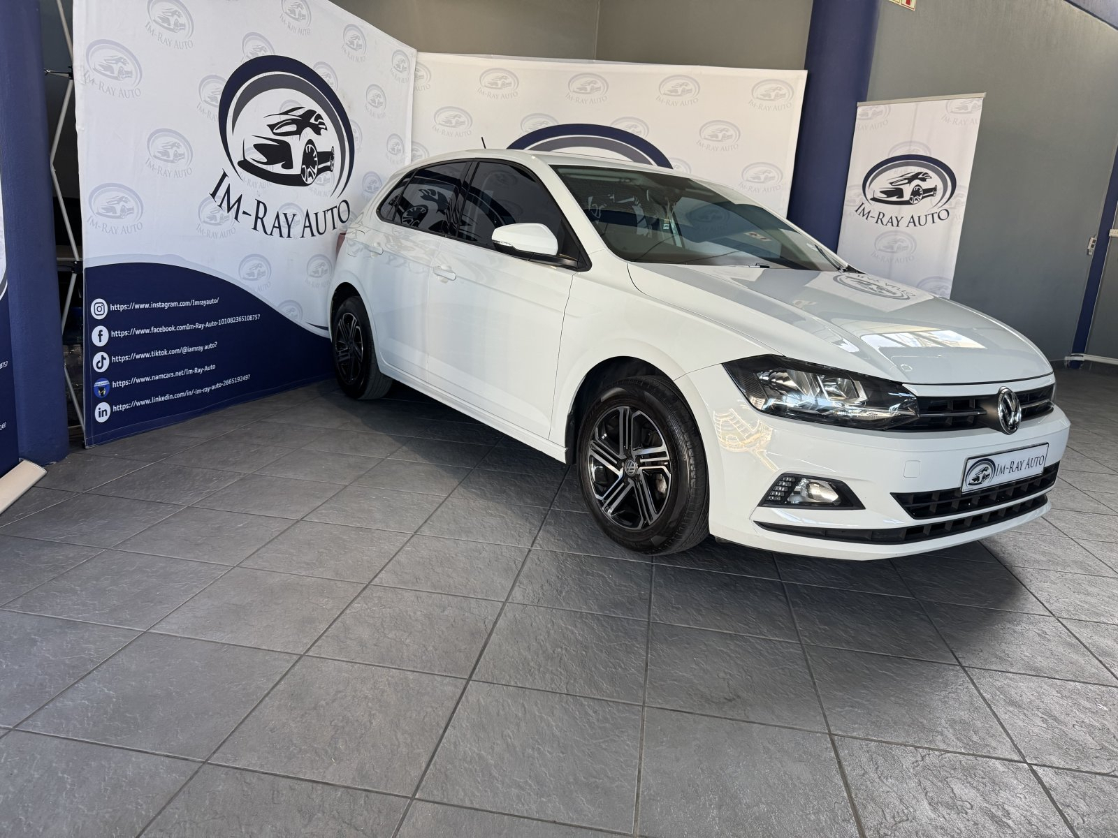 Lyalonga Volkswagen Polo atulanditha mo Namibia