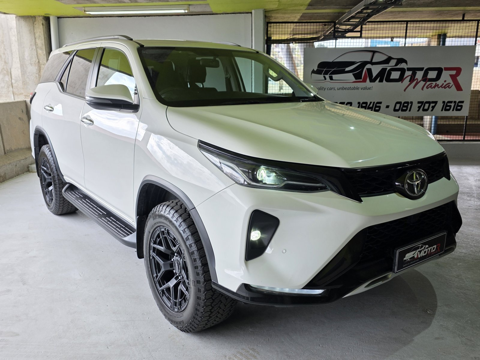Lyalonga Toyota Fortuner atulanditha mo Namibia