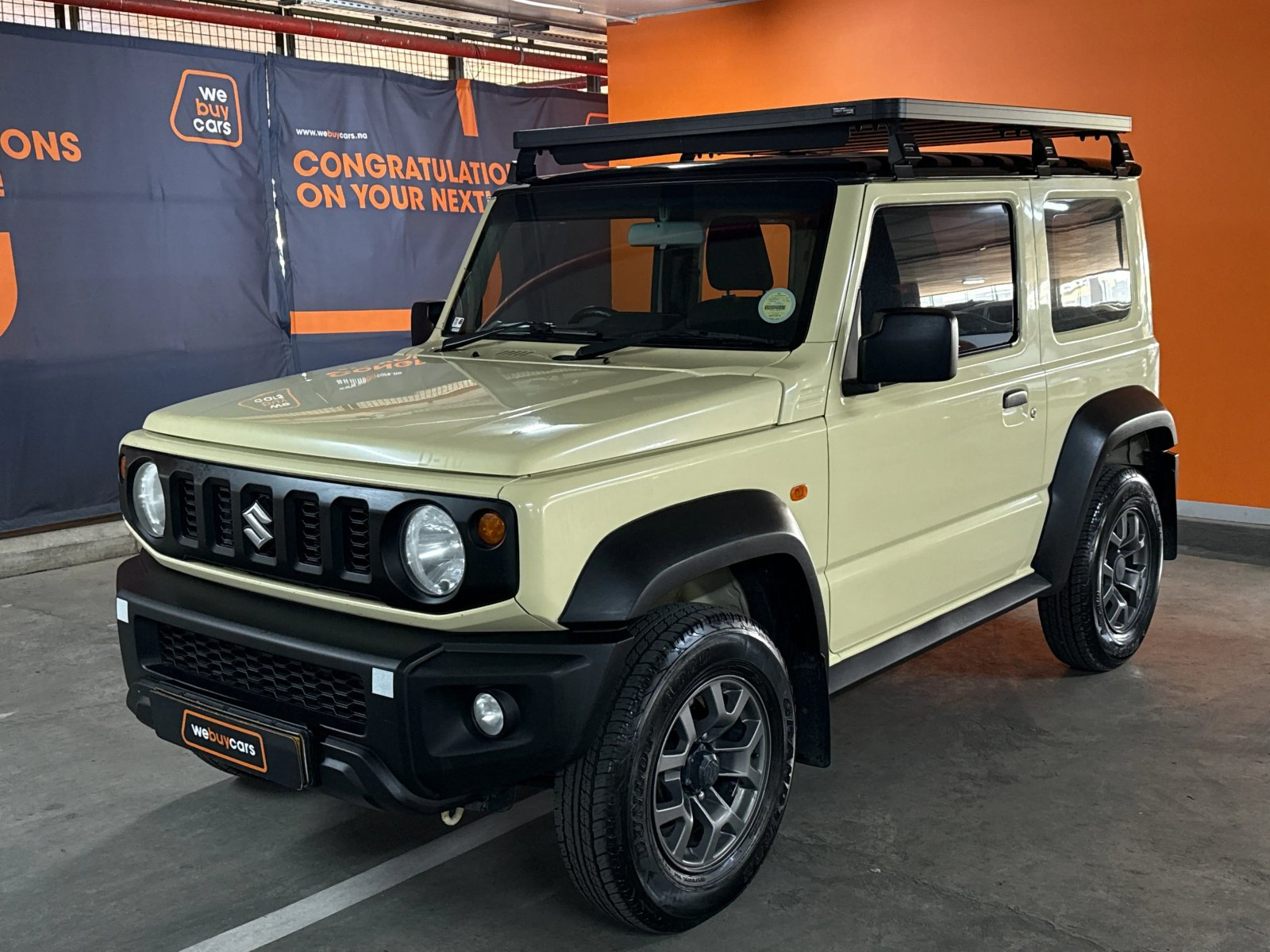 Lyalonga Suzuki Jimny atulanditha mo Namibia