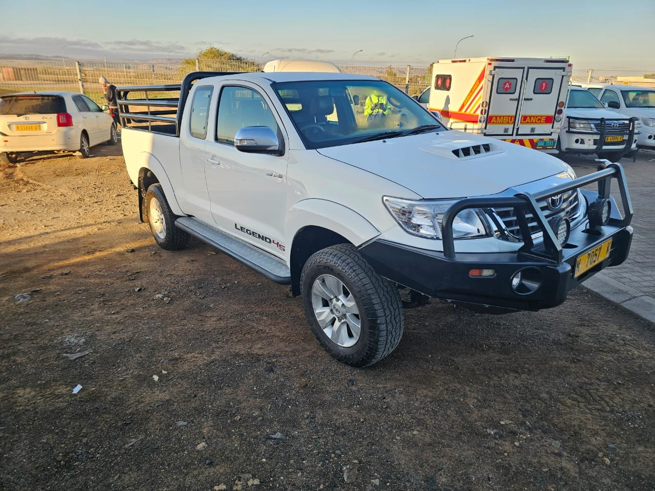 Lyalonga Toyota Hilux atulanditha mo Namibia