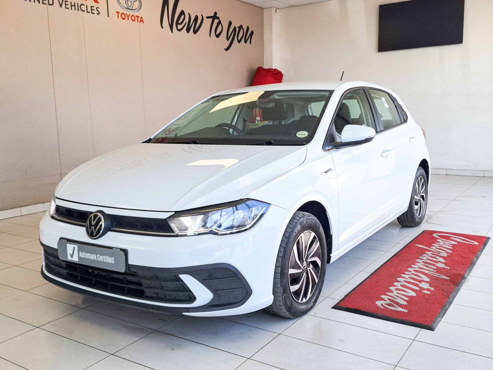 Lyalonga Volkswagen Polo atulanditha mo Namibia