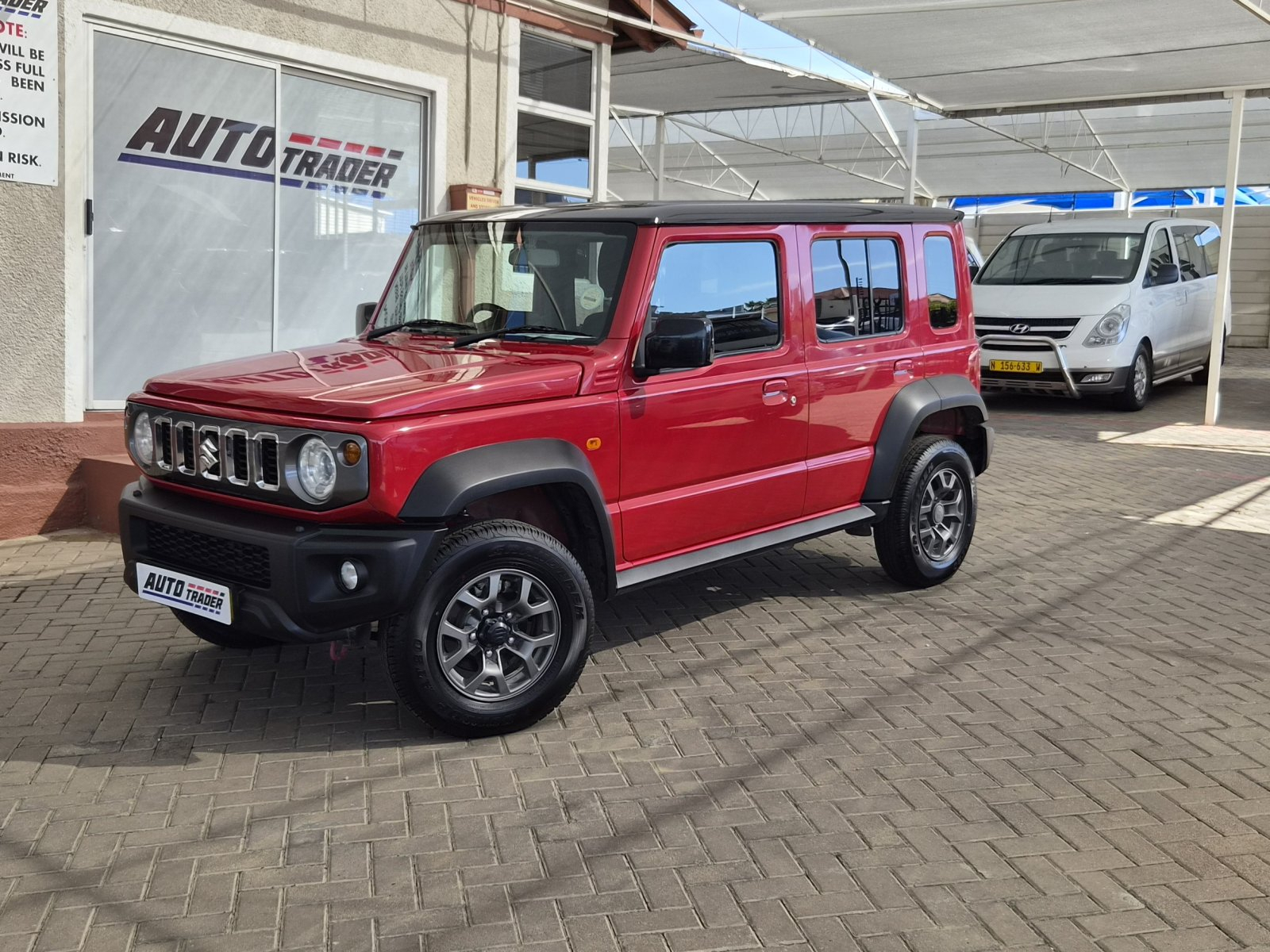 Lyalonga Suzuki Jimny atulanditha mo Namibia