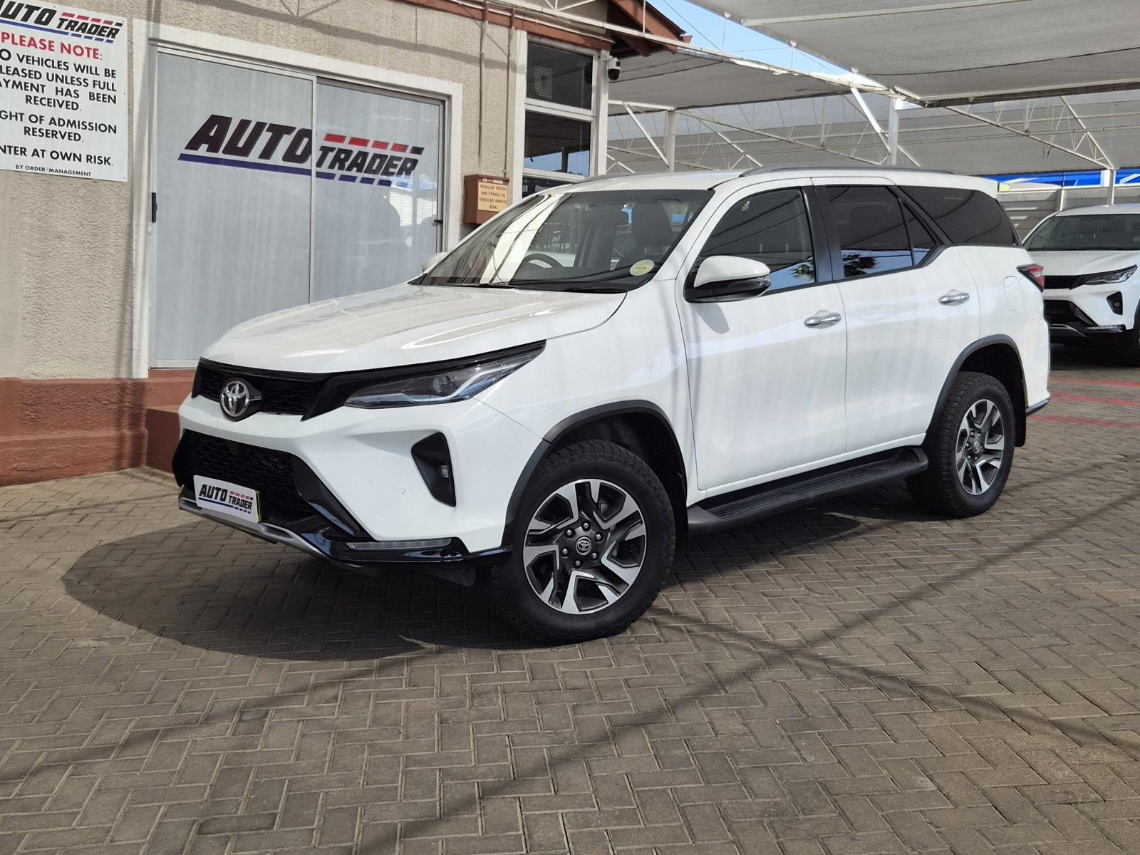 Lyalonga Toyota Fortuner atulanditha mo Namibia