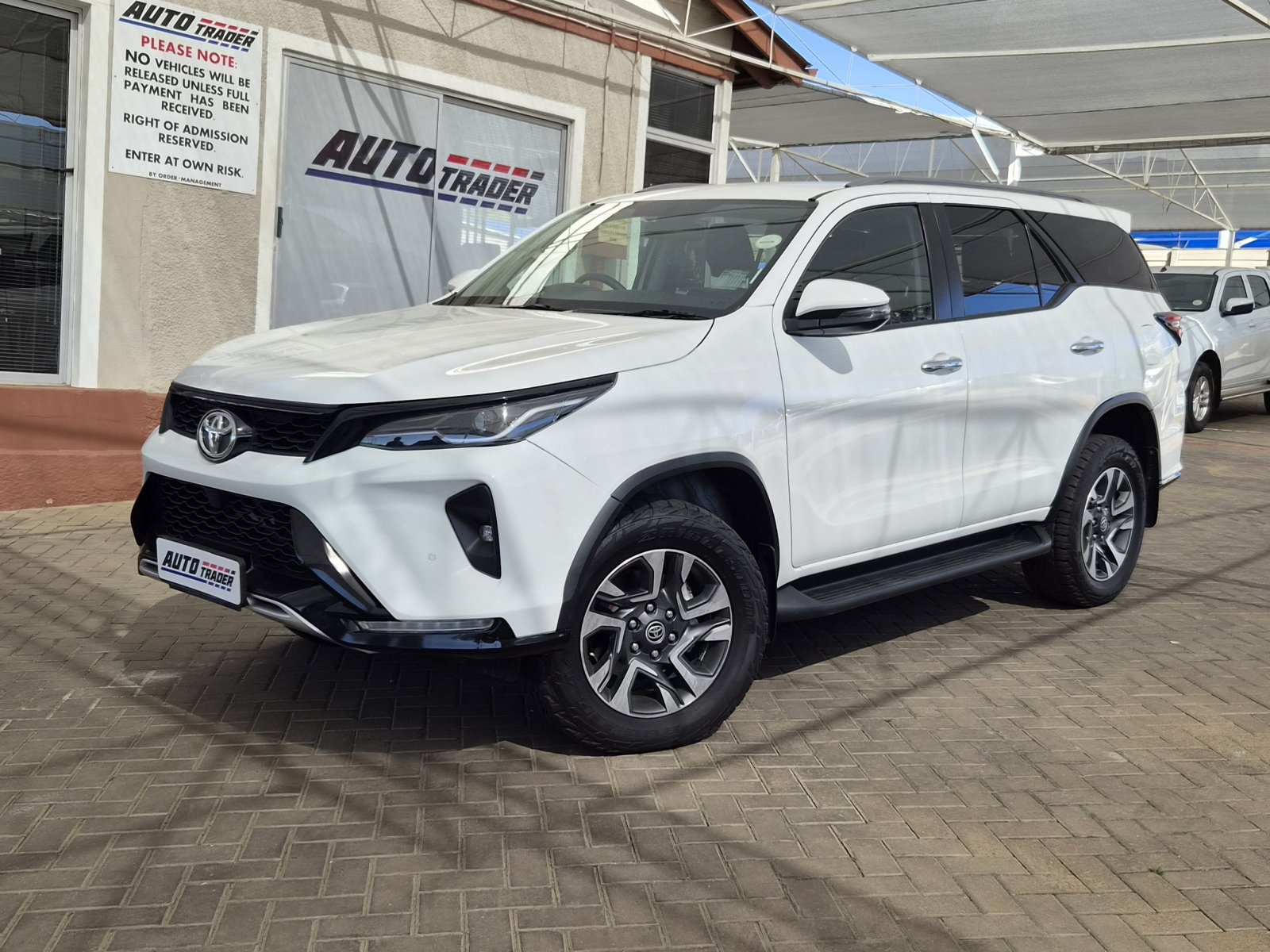 Lyalonga Toyota Fortuner atulanditha mo Namibia