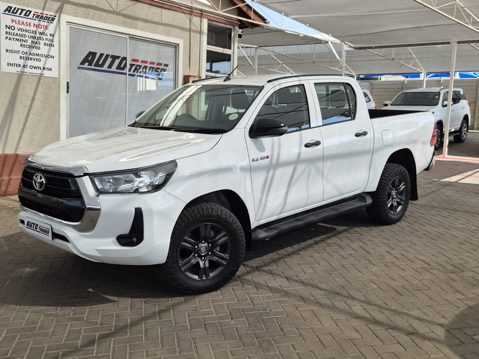 Lyalonga Toyota Hilux atulanditha mo Namibia