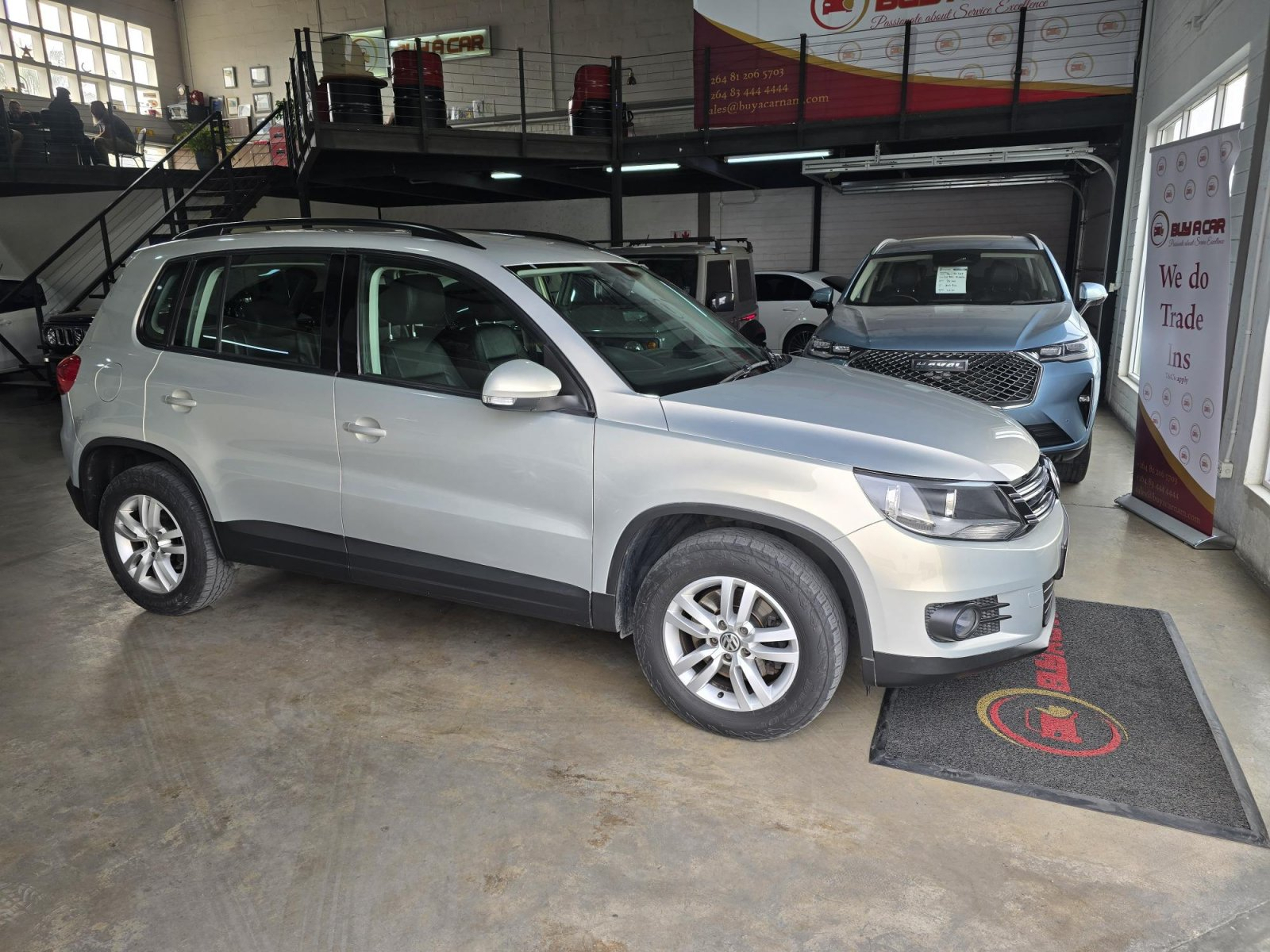 Lyalonga Volkswagen Tiguan atulanditha mo Namibia