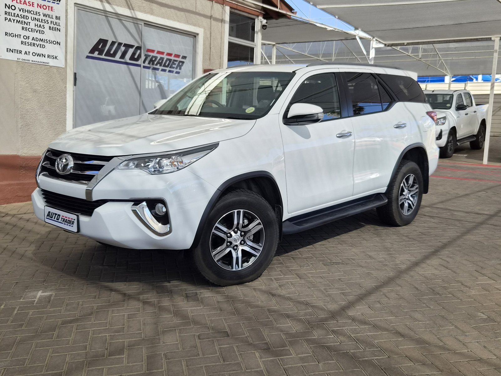 Lyalonga Toyota Fortuner atulanditha mo Namibia