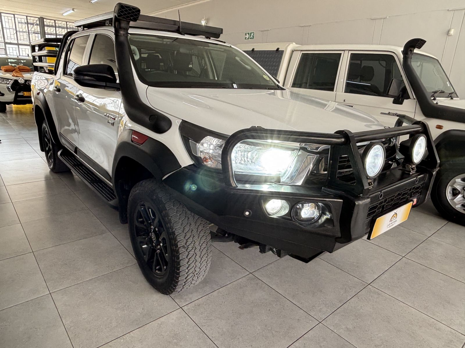 Lyalonga Toyota Hilux atulanditha mo Namibia