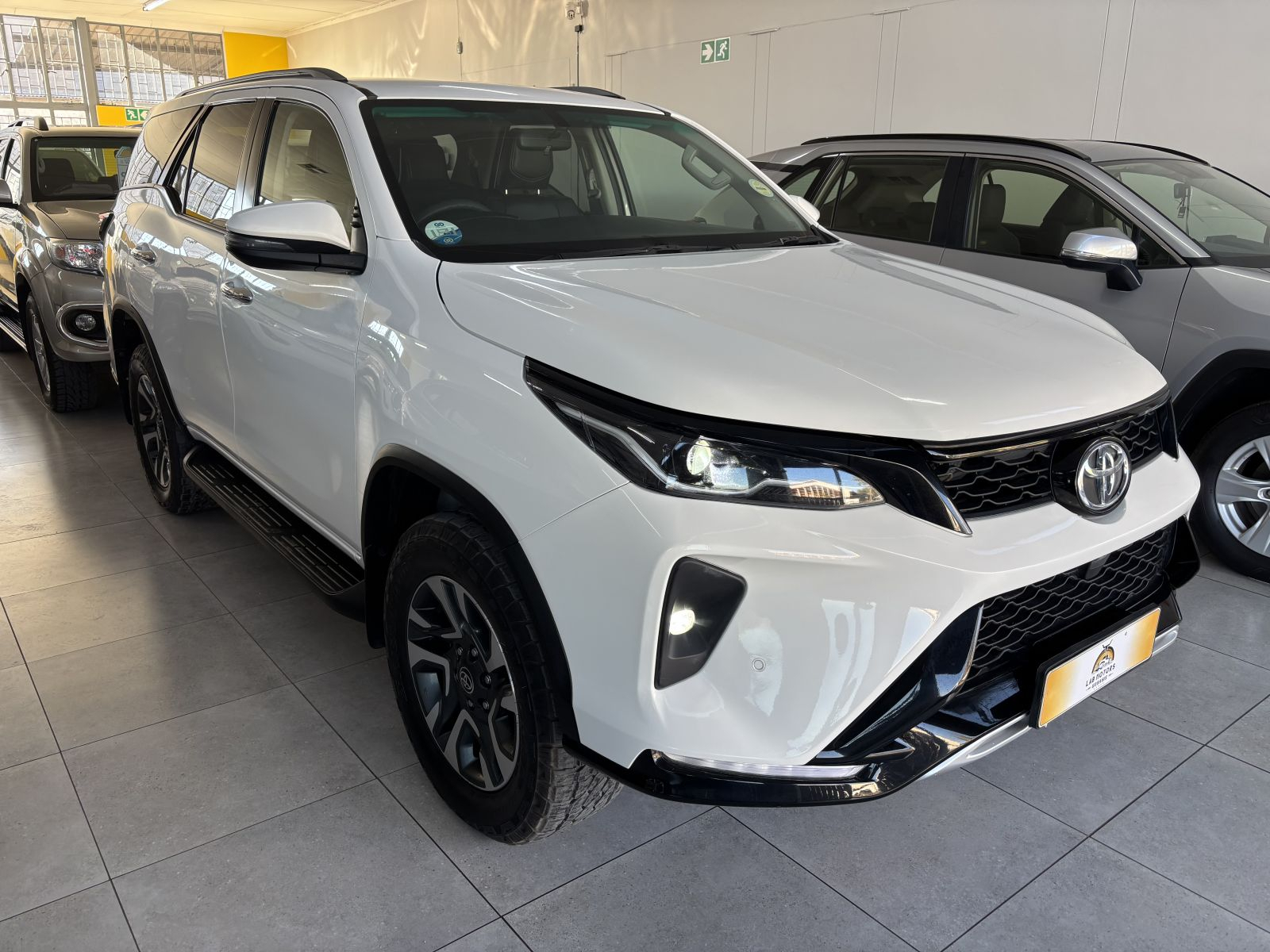 Lyalonga Toyota Fortuner atulanditha mo Namibia