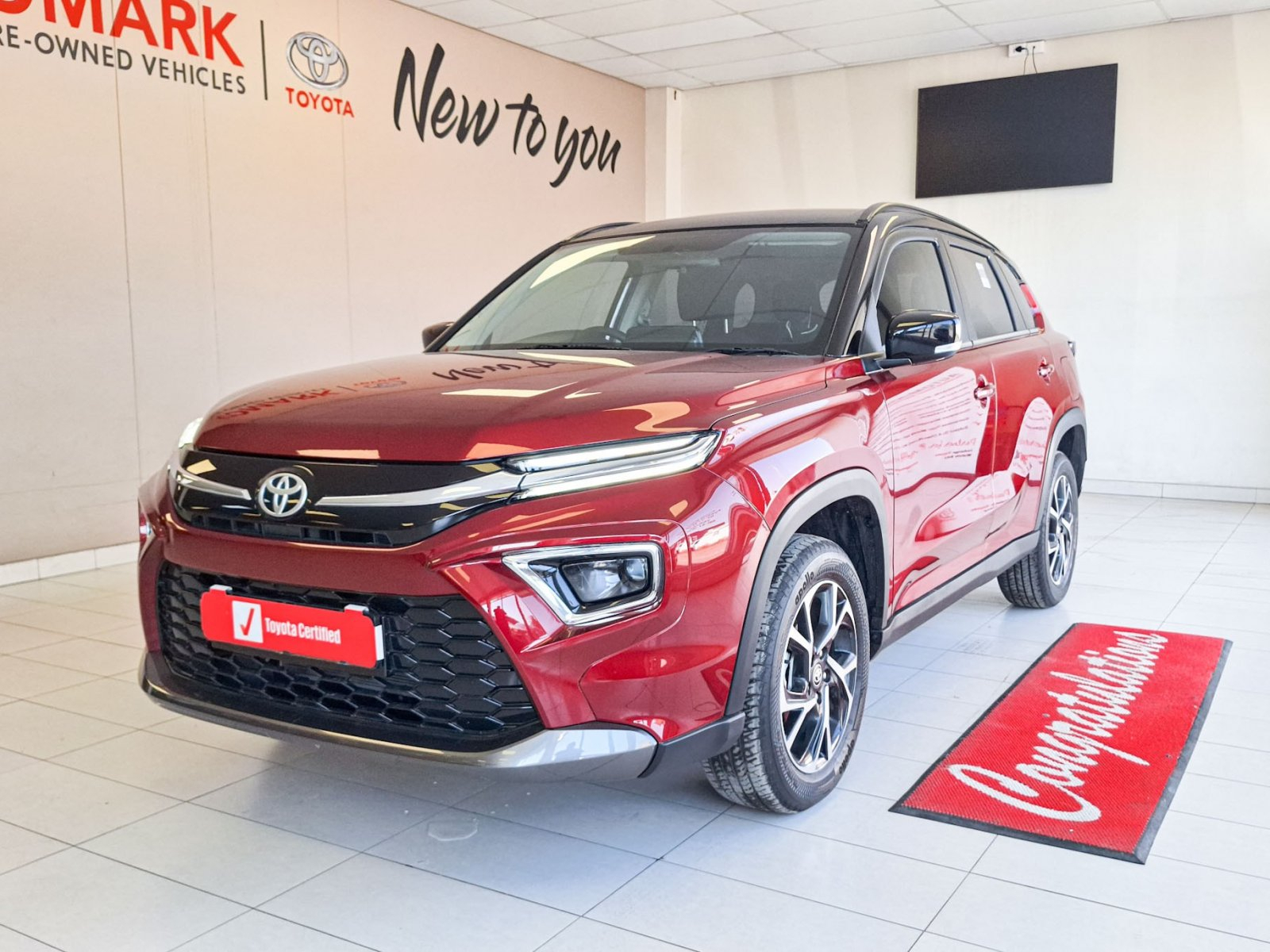Lyalonga Toyota Urban Cruiser atulanditha mo Namibia