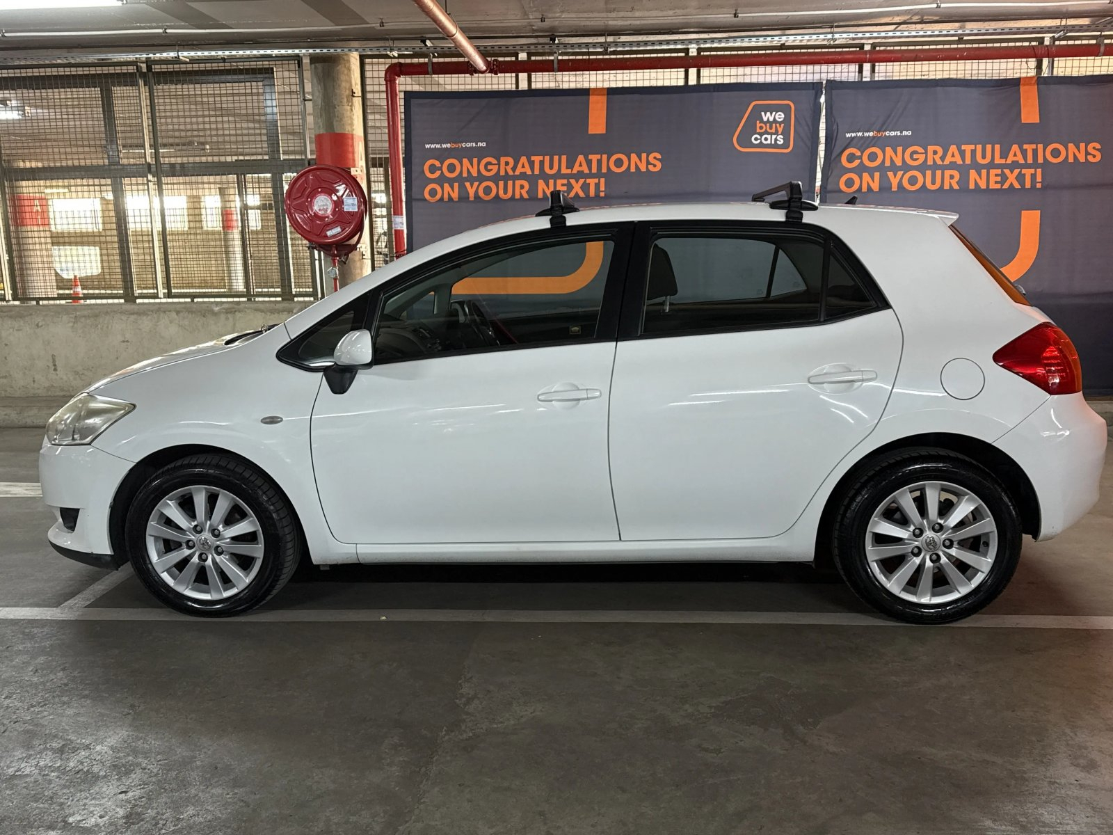 Lyalonga Toyota Auris atulanditha mo Namibia