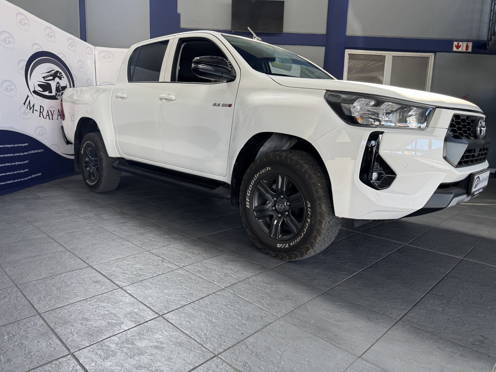 Lyalonga Toyota Hilux atulanditha mo Namibia