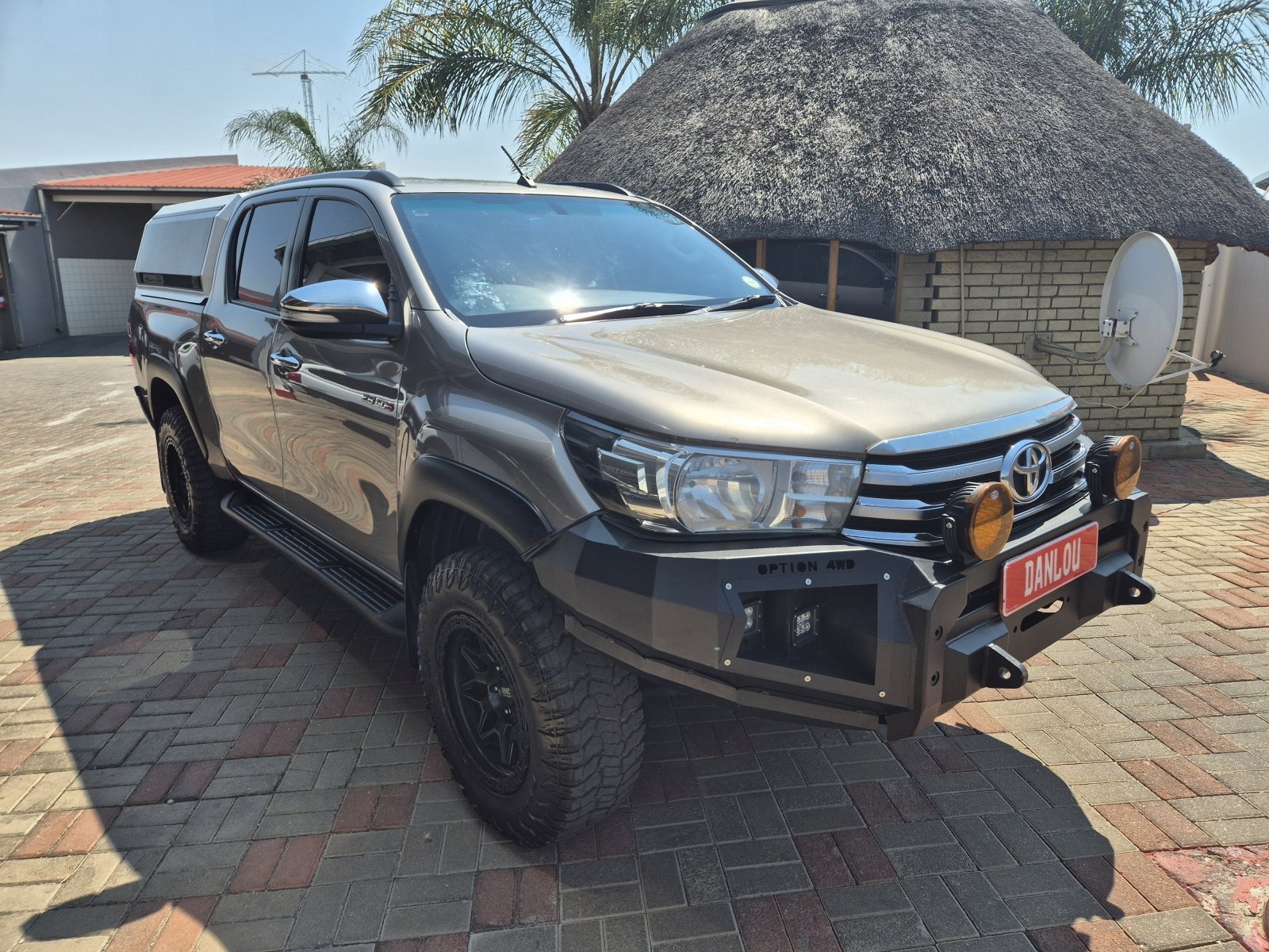 Lyalonga Toyota Hilux atulanditha mo Namibia