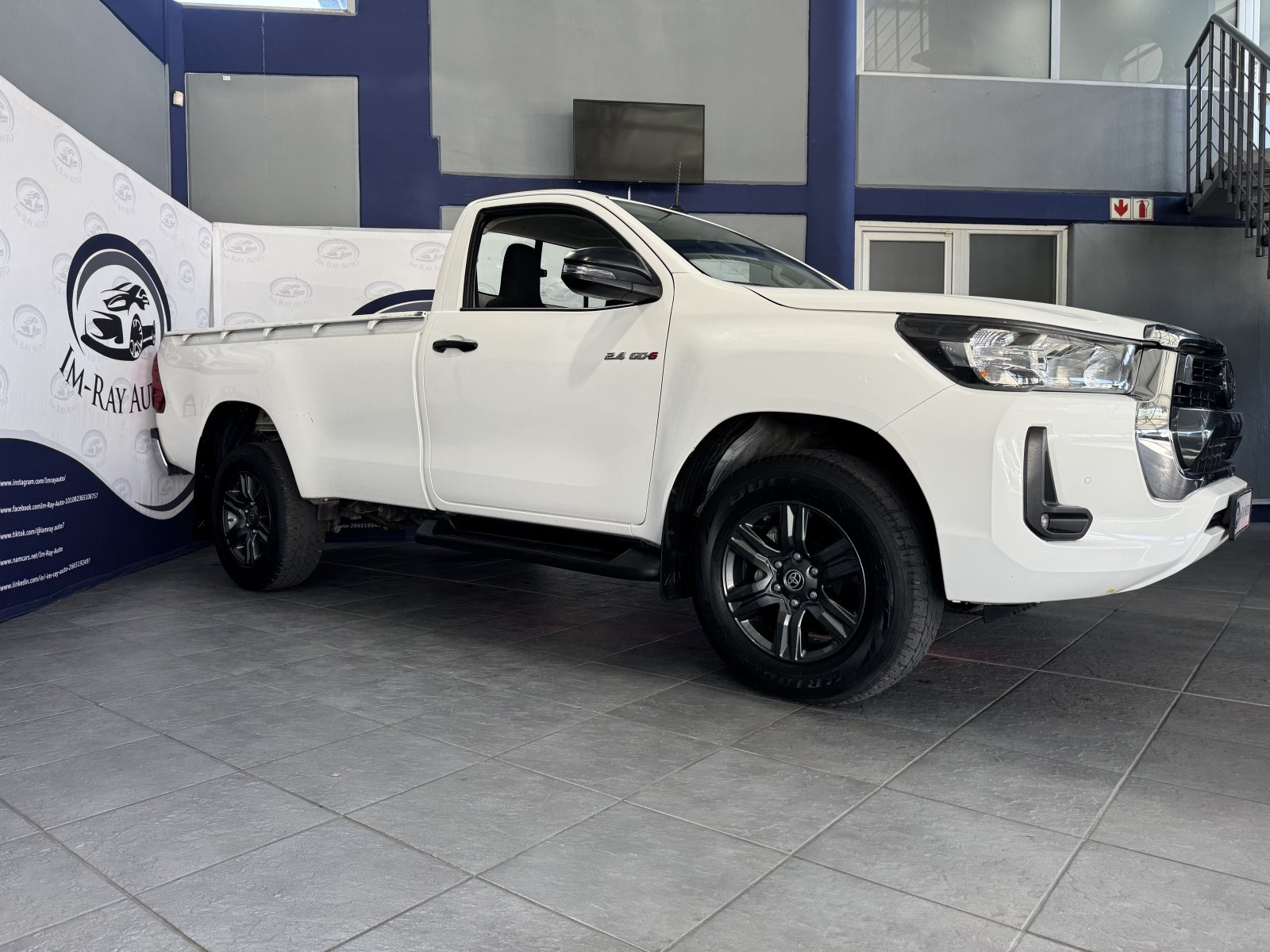 Lyalonga Toyota Hilux atulanditha mo Namibia