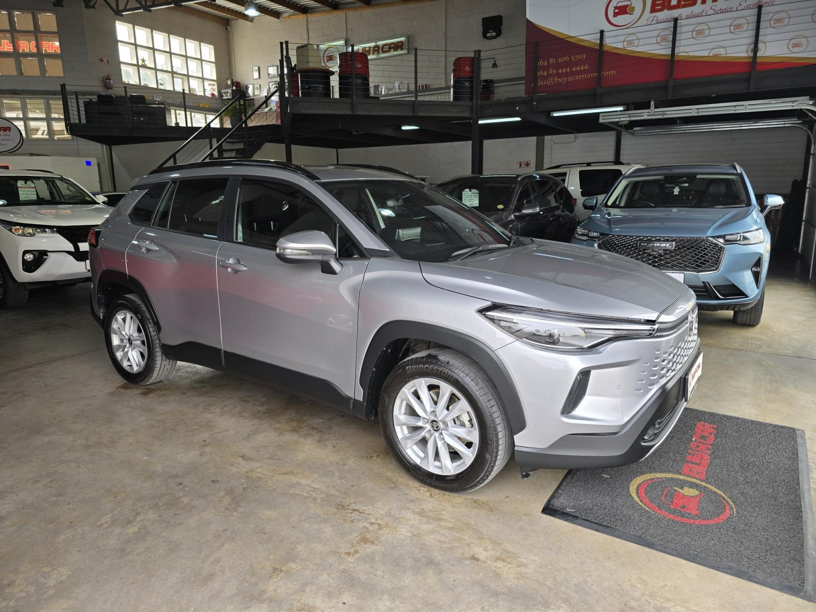 Lyalonga Toyota Corolla atulanditha mo Namibia