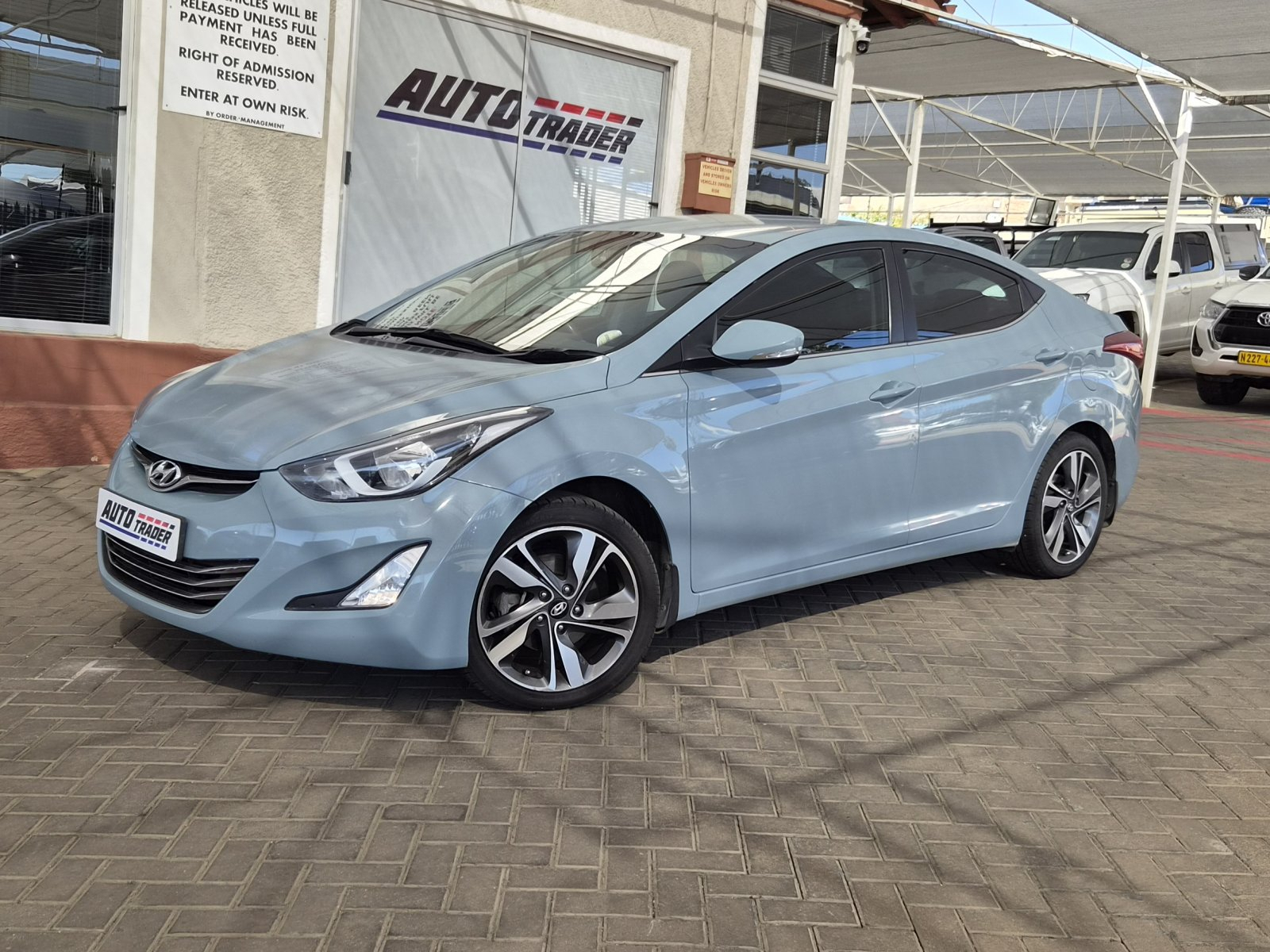 Lyalonga Hyundai Elantra atulanditha mo Namibia