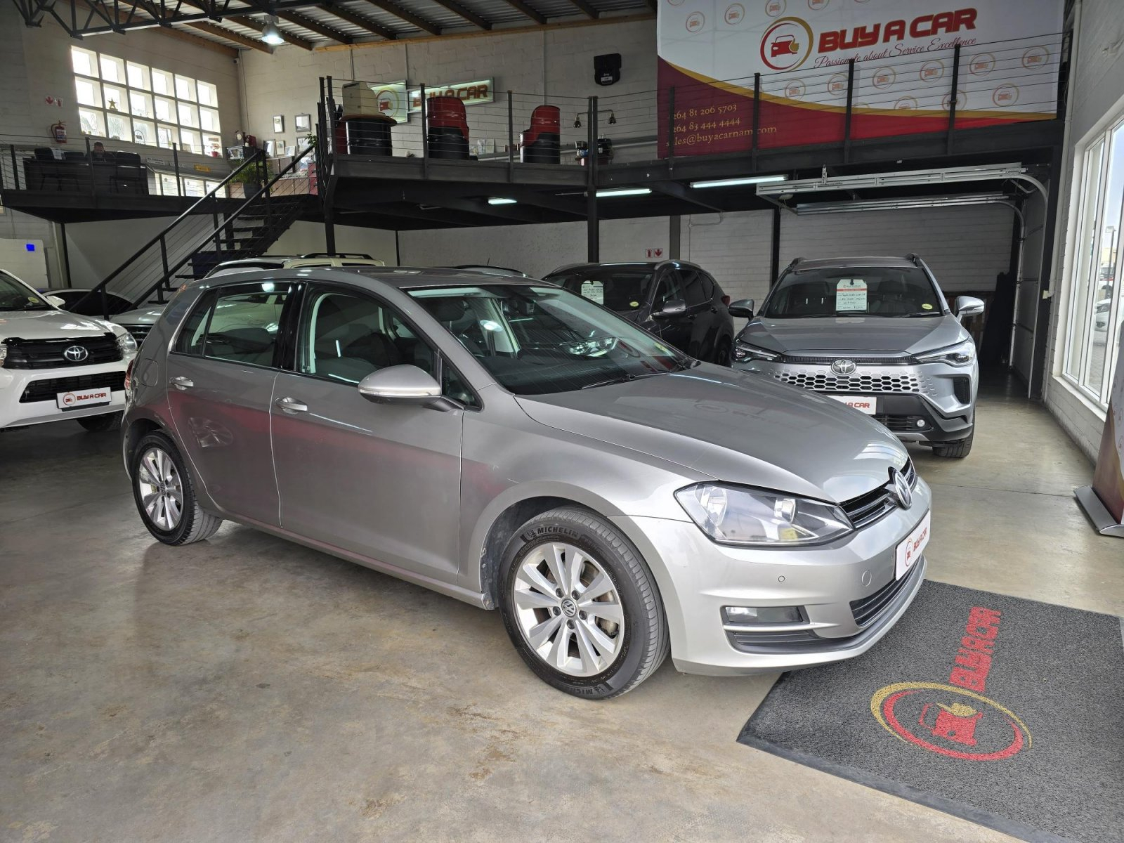 Lyalonga Volkswagen Golf atulanditha mo Namibia
