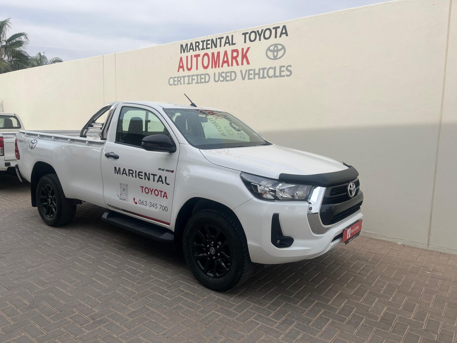 Lyalonga Toyota Hilux atulanditha mo Namibia