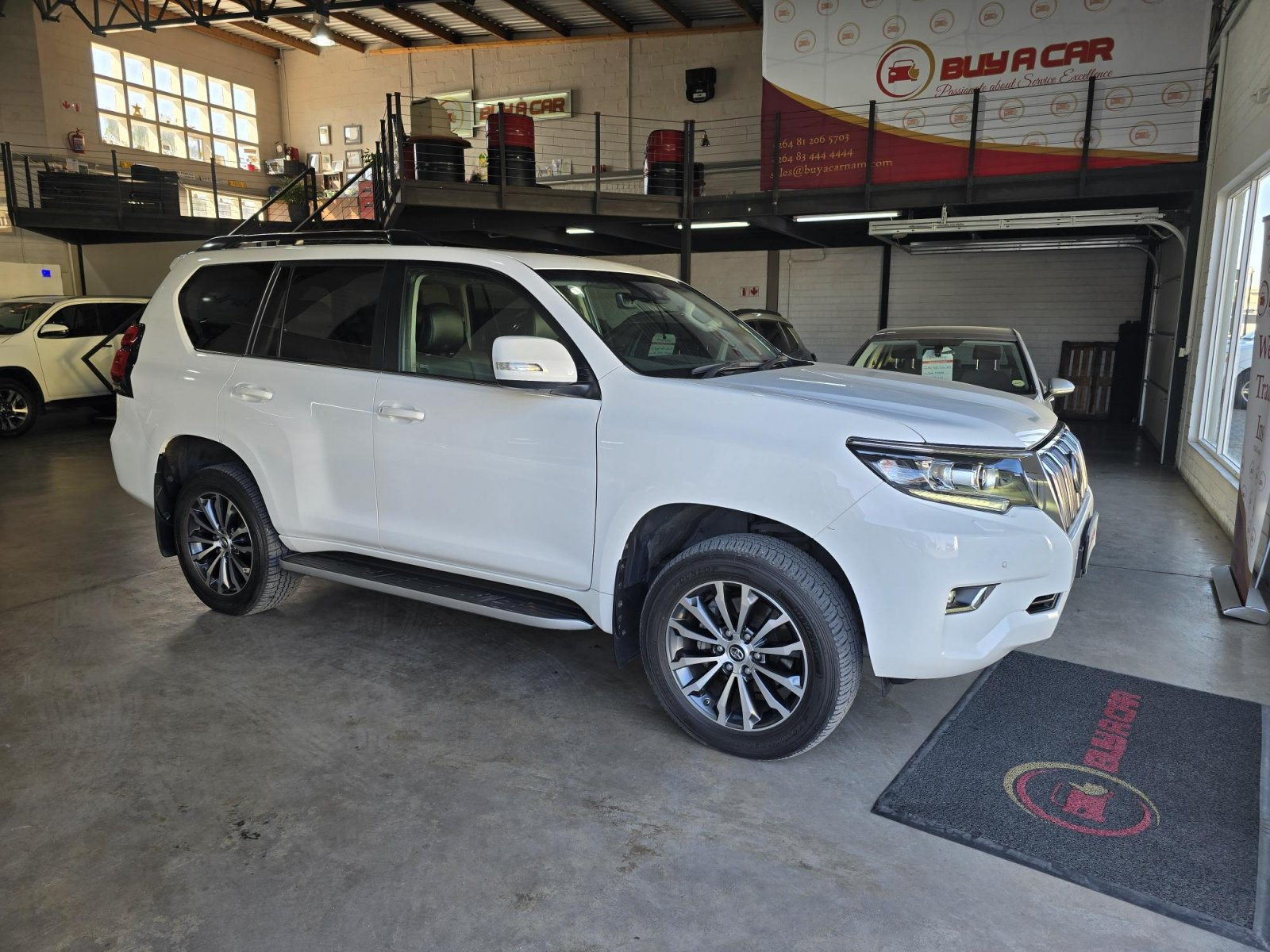 Lyalonga Toyota Prado atulanditha mo Namibia
